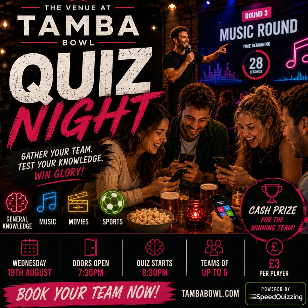 The Big Tamba Quiz Night